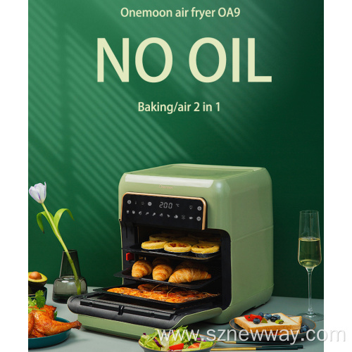 Original Onemoon OA9 electric air fryer box